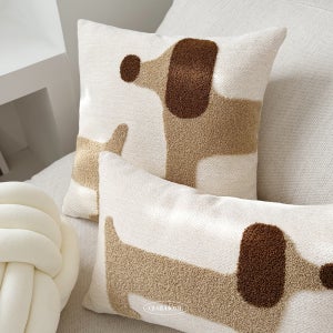 쇼파쿠션 사각 모던 자수 거실 북유럽 패브릭 소파쿠션45 30X50