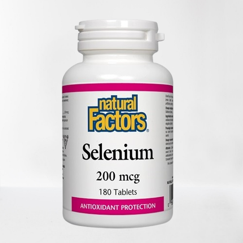 내추럴팩터스 셀레늄 200mcg 180정 (Natural Factors Selenium)