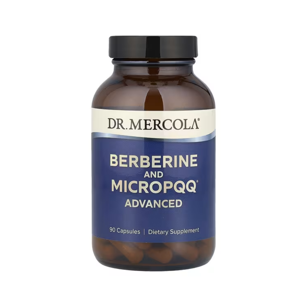 <b>Dr Mercola</b> <b>닥터 머콜라</b> 베르베린 &amp; 마이크로 PQQ 어드밴스드 90 캡슐