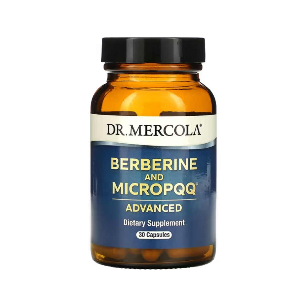 <b>Dr Mercola</b> <b>닥터 머콜라</b> 베르베린 &amp; 마이크로 PQQ 어드밴스드 30 캡슐