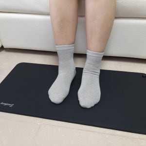 어싱하우스 발 어싱 패드 키보드 마우스 노트북 매트 접지 안전플러그5m
