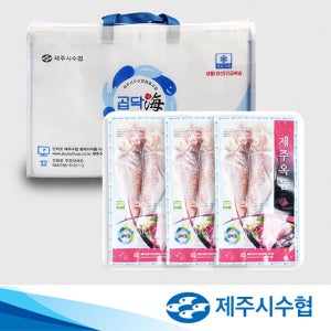 제주시수협 특대 제주 반건조 옥돔 선물세트 7마리 180g x 7팩 부직포가방 선물 추석