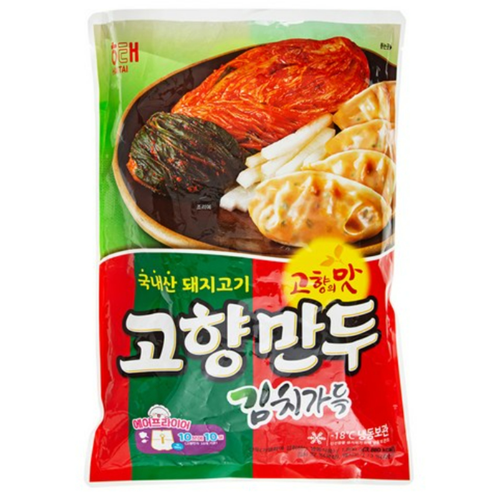 해태 고향만두 (냉동), 1800g, 2개 (18,190원) (무료)