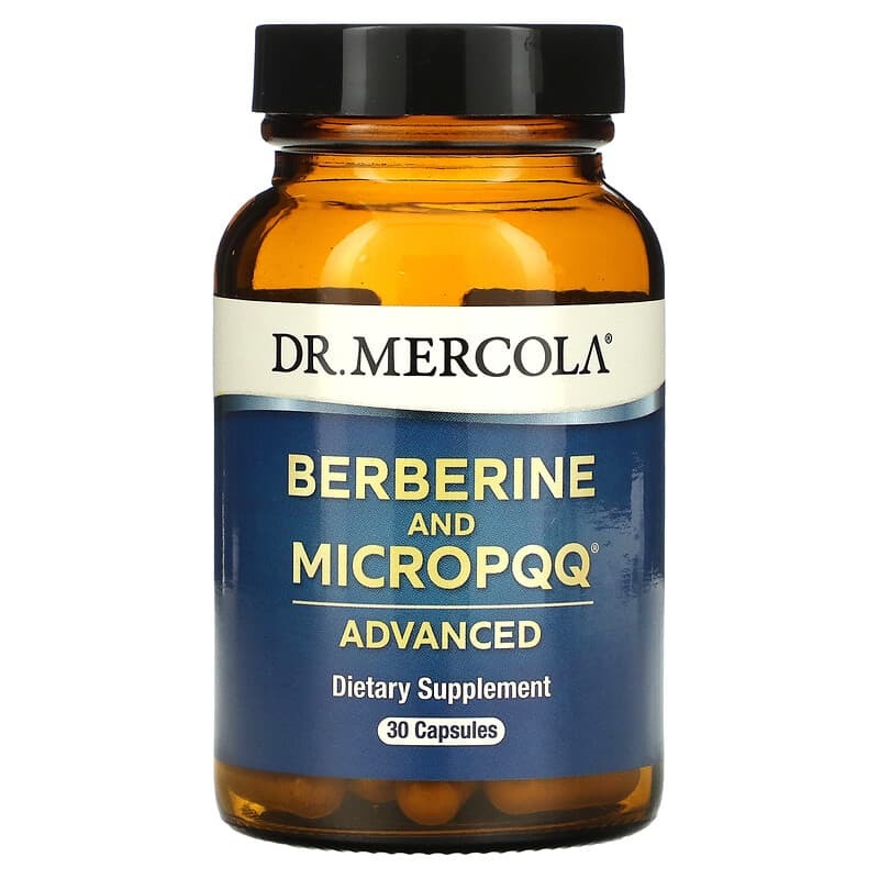 Dr. Mercola, <b>베르베린 MicroPQQ</b> 어드밴스드 30캡슐