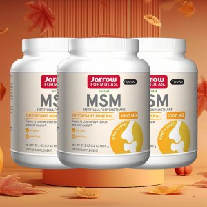자로우 포뮬러스 MSM 식이유황 파우더 1000mg 1kg 3개