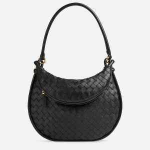 [국내재고] 보테가베네타 미디엄 제멜리백 숄더백 블랙 764281VCPP11019