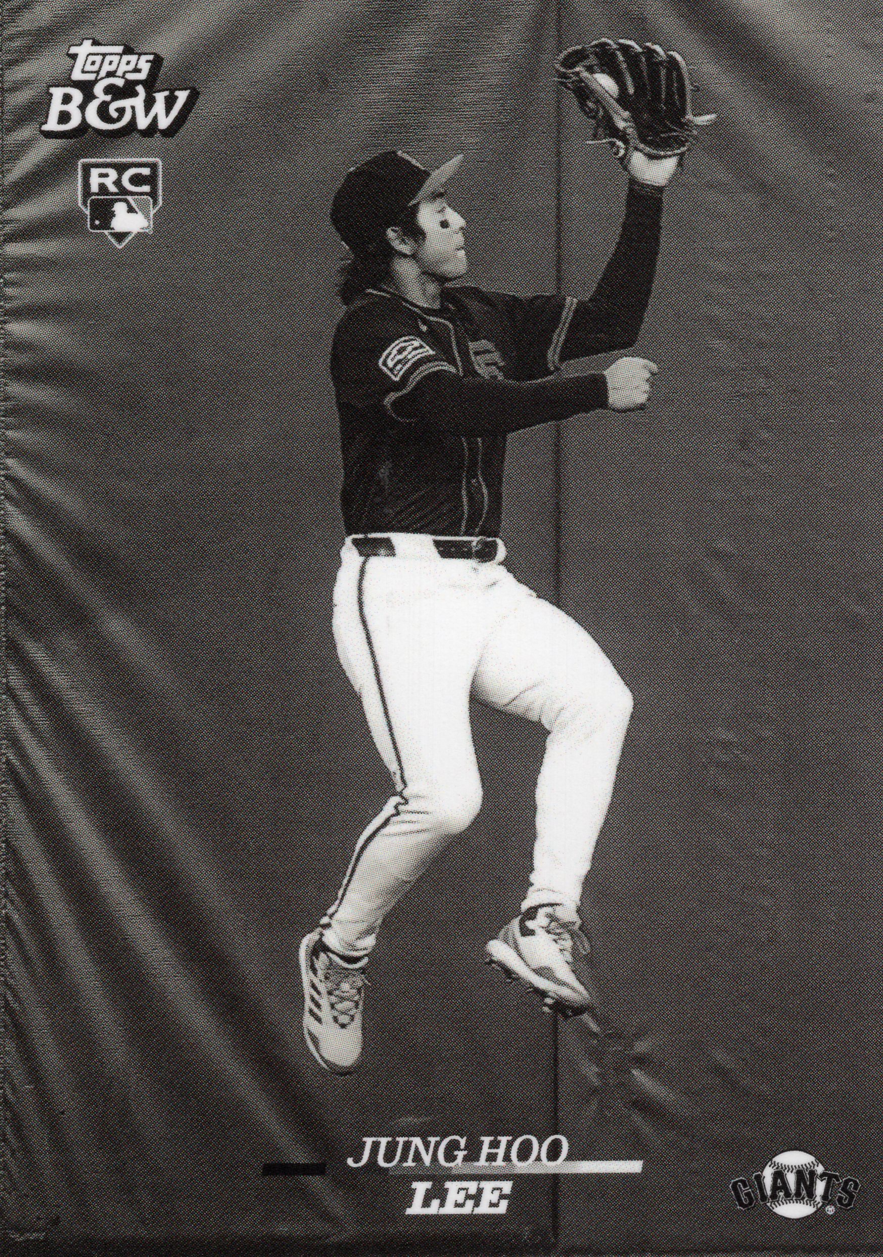 이정후 야구카드 탑스 블랙앤화이트 루키 2024 MLB카드 5323