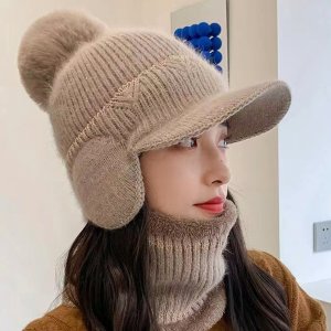 이어머프캡 스키장모자 귀달이방울모자