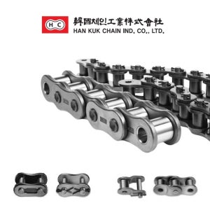 한국체인공업 HC100-2 표준롤러체인 2열 3미터 산업용 RS100-2