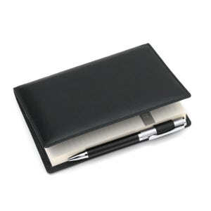 마뜨 25절 A5 가죽 업무 수첩 노트 블랙카키 D78621