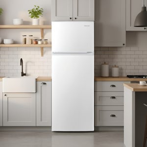 캐리어 207L 화이트 소형 2도어 일반냉장고 CRF-TD207WDA