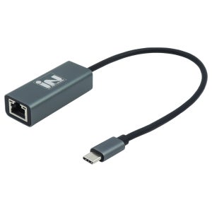 [IN-NETWORK] 기가비트 USB3.1 C타입 유선 랜카드 메탈 (리얼텍 칩셋) IN-U31LANCW