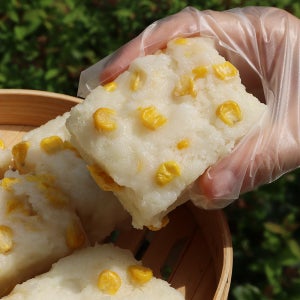 밀레의공방 초당 옥수수설기 백설기 식사대용떡 1kg+1kg