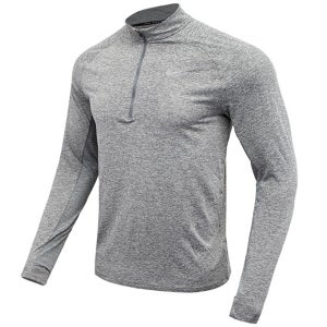 나이키 AS 드라이 스트라이드 하프짚 미드레이어 L/S 기능성 긴팔 저지 그레이 2181084