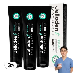 [메디니크] 젤로덴티 잇몸관리 불소치약 150g, 3개