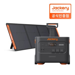 잭커리 2000Plus 인산철 올인원 파워뱅크+200W 태양광 패널 세트