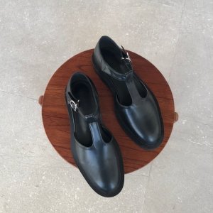 티스트랩 블랙로퍼 메리제인 단화 225-250