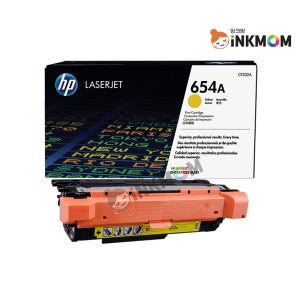 CF332A (HP 654A) 노랑 정품토너 칼라레이저젯 엔터프라이즈 M651dn