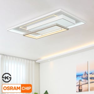 라로시 LED 사각 거실조명 180W 오스람칩 거실등 플리커프리