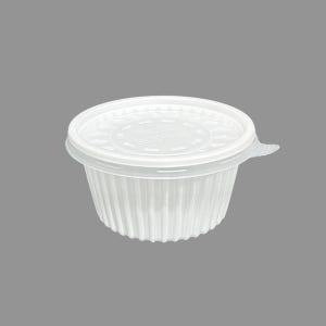 국용기 중 105x58 300ml 뚜껑+용기 백색 1000개 세트