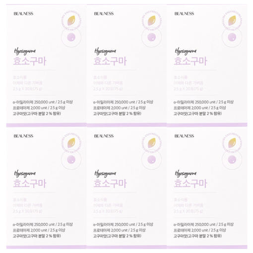 <b>뷰니스 효소</b>구마 6박스