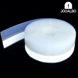 투명문풍지 자동 유리 문 문틈 바람 창문 창틀 벌레 틈새 막이 방풍 테이프 방충망