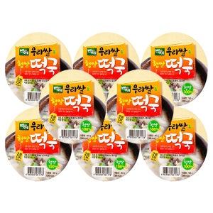 백제 우리쌀 햅쌀 떡국 162g X 8개