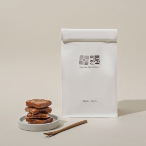 [2/20 순차발송_15개입] 이든한과 우리밀 조청 꿀약과 실속형 박스파우치 약과선물세트 500g, 15개