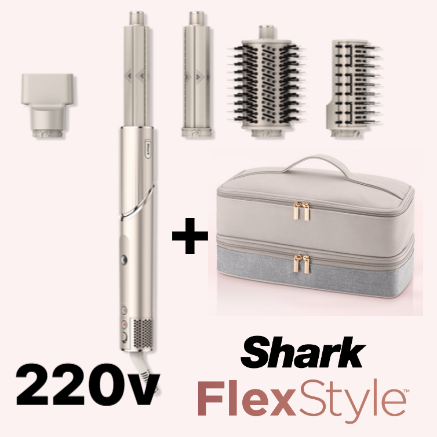샤크 HD430 플렉스타일 드라이어 헤어 스타일러 드라이기 고데기 미용실 에어랩 220V