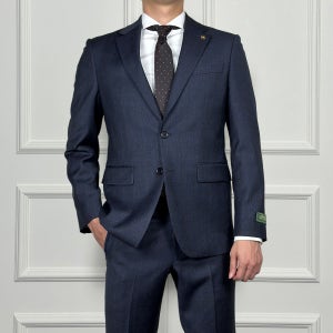 파렌하이트 남자정장 24FW GRANDCRU 글렌체크 수트 네이비