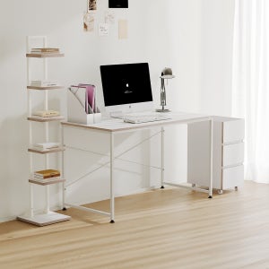 소프시스 E0등급 메이저 1200x600 책상 세트 (책상+서랍+북선반)