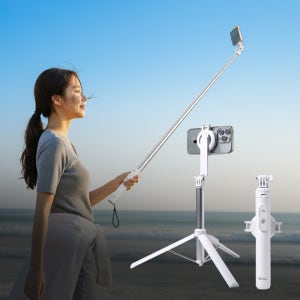 라이트밸런스 155cm 맥세이프 셀카봉 핸드폰 블루투스 아이폰 삼각대 갤럭시 MS-154