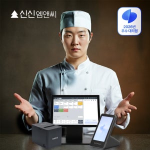 토스 포스 미니 애플페이 키오스크 POS 카드 단말기 세트 흑태블릿 흑프론트 흑프린터