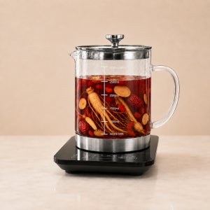 더존쿡 멀티 인덕션 약탕기 전기한국형 홍삼제조기 만능 달임포트 중탕기 4L