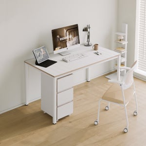 소프시스 E0등급 알파 1400x800 책상 세트 (책상+서랍+북선반)