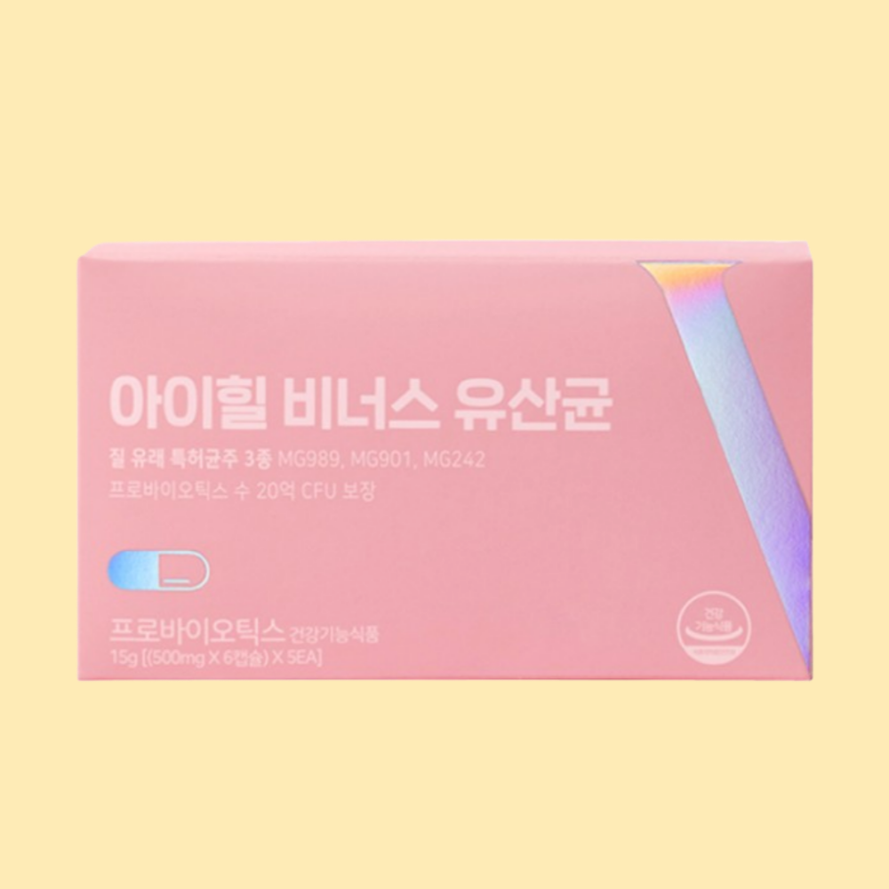 <b>아이힐</b> 비너스 유산균 30캡슐 질 유산균(1개월분)