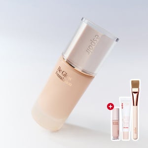 에스쁘아 비글로우 파운데이션 SPF27 PA++ 30g (GIFT: 트루 글로우 브러쉬 + 미니 파데 #웨딩피치 + 선크림 20ml)