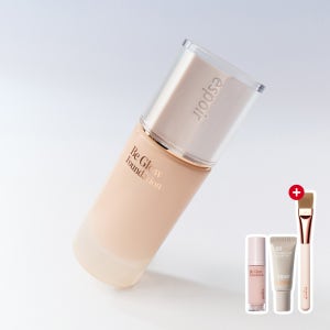 에스쁘아 비글로우 파운데이션 SPF27 PA++ 30g (GIFT: 트루 글로우 브러쉬 + 미니 파데 #웨딩피치 + 미니 BB#아이보리)