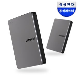 삼성전자 외장하드 Y3 파우치증정 4TB, 스모키 그레이