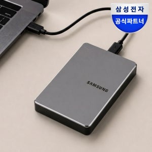 삼성전자 외장하드 Y3 파우치증정 4TB, 스모키 그레이