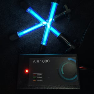 특허 에어컨냄새 영구제거 공기정화기 애프터 블로우가 말려도 에어컨냄새 날 때 99.9% 제거 보장 대형차용 블랙