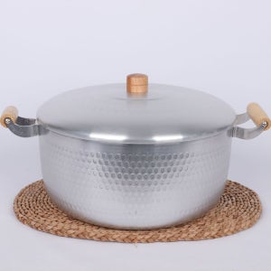 함마톤 냄비 목 손잡이 양수 가벼운 양은 냄비 찌개 가정용 ZZ 32cm