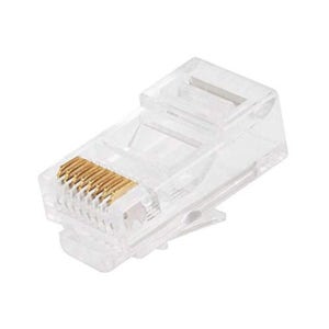RJ45 커넥터 CAT5E 랜선 랜케이블 8P8C 1000개 관통형
