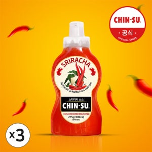 [무료배송] 친수 스리라차 소스 275g x 3개