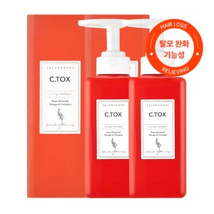 뷰티풀버스 빨간통샴푸 남자 탈모완화 기능성샴푸 400ml x 2개