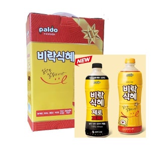 팔도 비락식혜 1.5L 2개+비락식혜 제로 1.5L 2개 총4개 선물 2입 박스 2개 증정