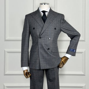 파렌하이트 남자정장 24FW 글렌체크 더블수트 셋업