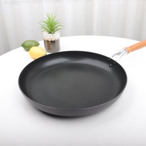 토스코 경질 후라이팬 계란 코팅 프라이팬 은나노 업소용 ZZ 38cm