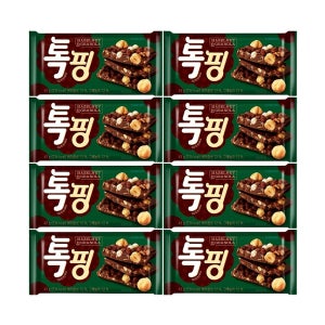 오리온 톡핑 헤이즐넛 그래놀라 43g X 8개