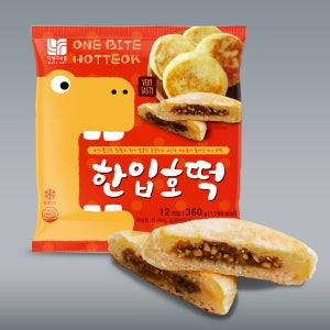(소비기한 임박)디케이식품 한입호떡 360g 냉동간식 / 아이간식 간편 호떡 디저트